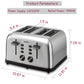 Toaster Stainless