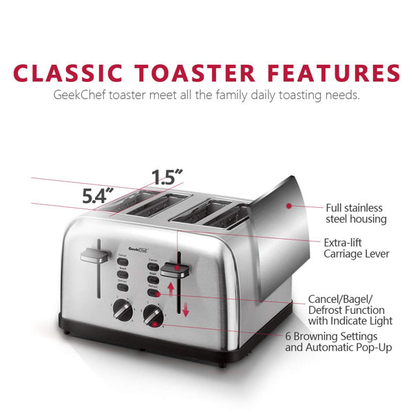 Toaster Stainless