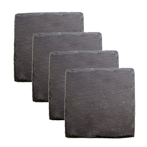 Slate Coaster Set (4 pieces)